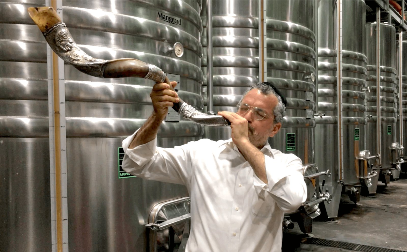 Shofar at Jerusalem Winery